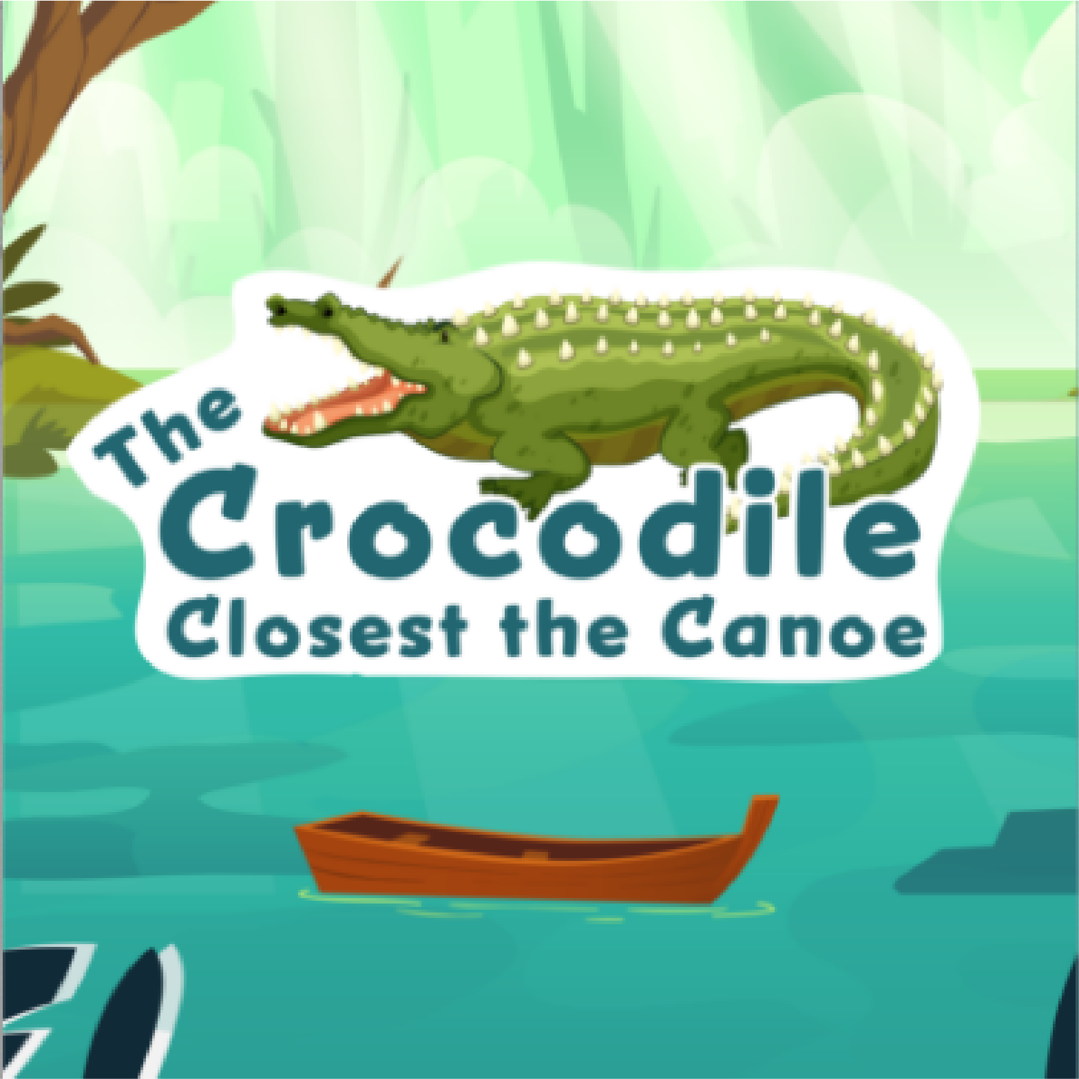 Link to Crocodile Closest to the Boat App
