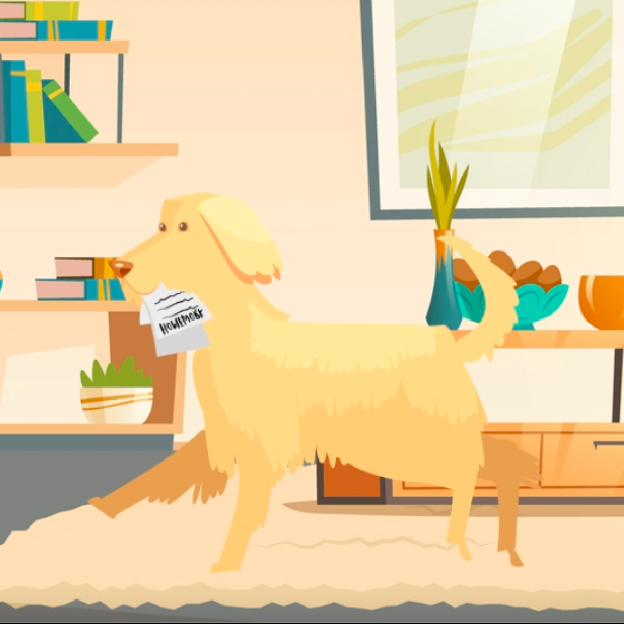 Link to Dog Days Vector Animation