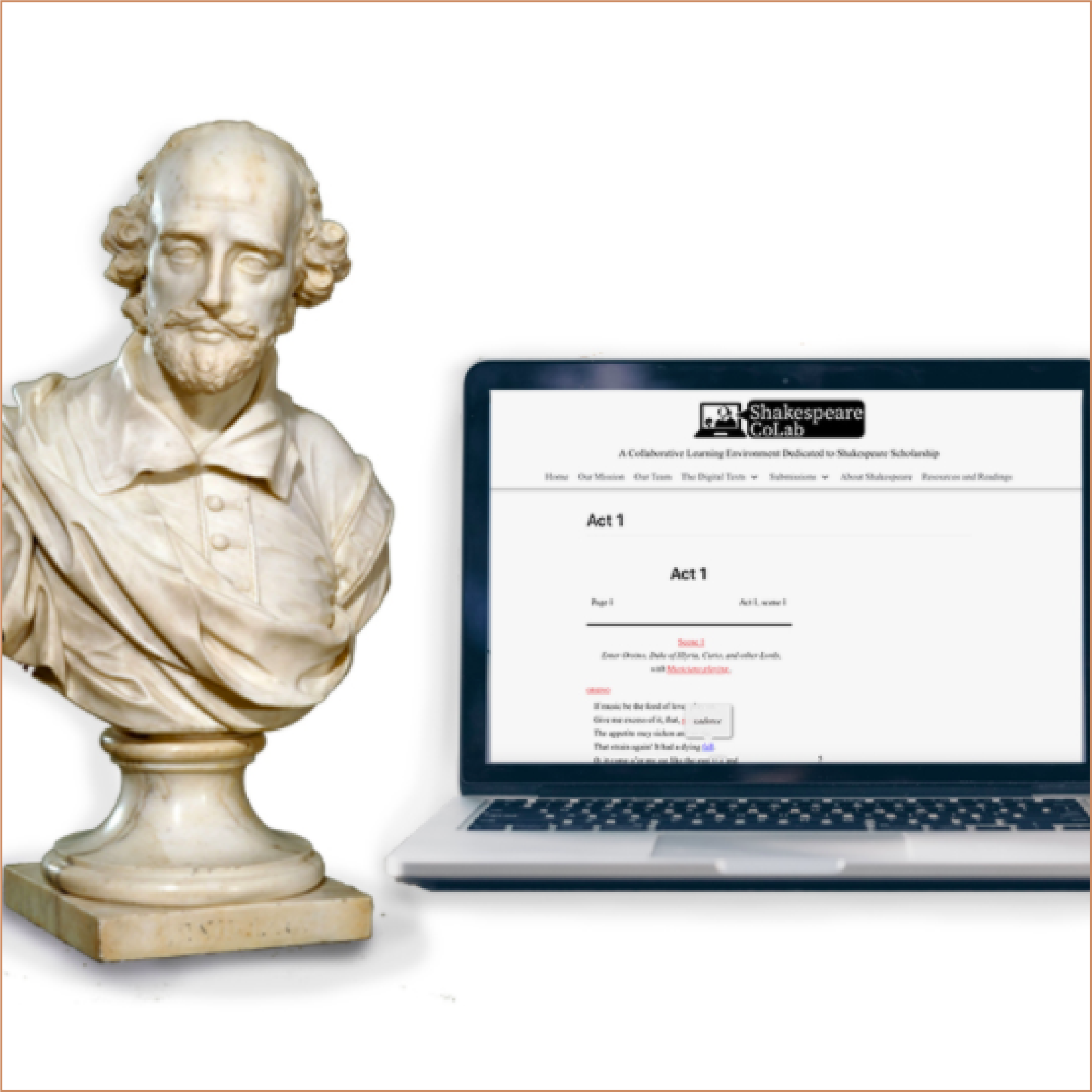 Link to Shakespeare CoLab Website